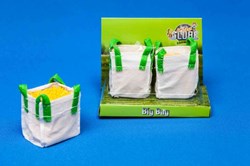 Kids GLOBE Spielzeug Big Bags mit Füllung - Bauernhof Zubehör 2 Stück