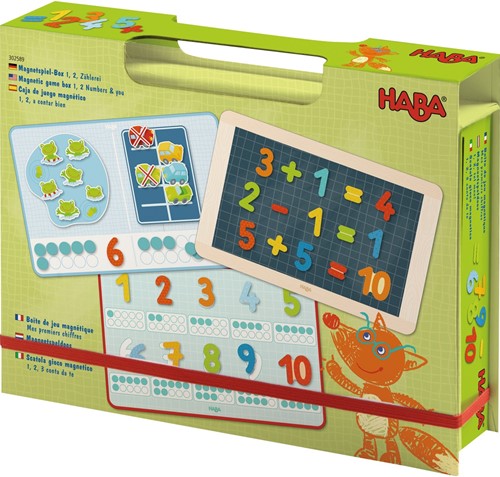 Haba Magnetspiel-Box 1, 2, Zählerei