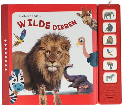 Mondikaarten livre sonore animaux sauvages livre interactif pour enfants