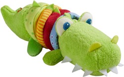 Haba jouet figurine vibrante crocodile - jouet sensoriel bébé coloré