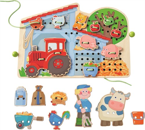 HABA-Schnürspiel Bauernhof