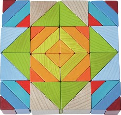HABA Jeu de construction 3D Blocs Mosaïque