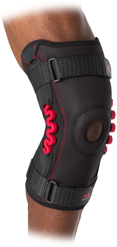 McDavid Kniebandage NRG mit Spring Hinge - Large - Sportunterstützung