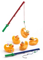 Djeco Geschicklichkeitsspiel Fischende Enten 