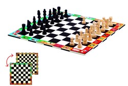 Djeco DJ05225 Schach und Dame