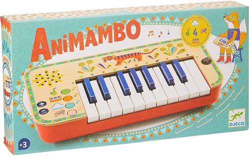 Synthétiseur en bois Djeco Animambo-3