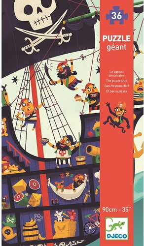 Djeco Puzzle Pirate (36 pièces)