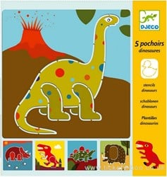 DJECO - Dinosaurier-Einlegesohlen, mehrfarbig