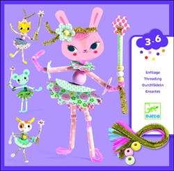 Djeco 1 Djeco Ensartes Mis hadas Meine Feen (38976), bunt