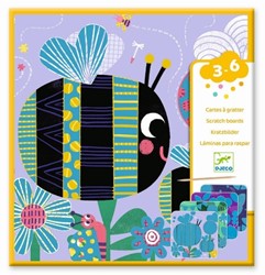 Djeco Kratzbilder Käfer 3-6 Jahre, Multicolour, DJ09092