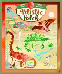 DJECO Artistic Patch Dinosaurier, 39463, mehrfarbig (1)