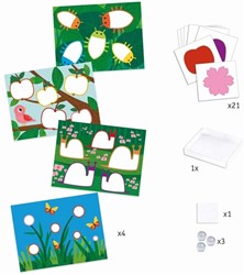 Djeco DJ09685 Pintura Pintar Con canicas Farben