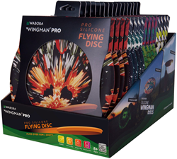 Waboba frisbee Wingman Pro - grand disque volant en silicone 8,2 pouces