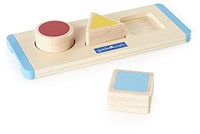 Guidecraft trieur de formes en bois jouet éducatif - reconnaissance des formes-2