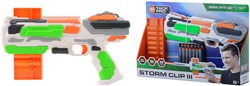 Tack Pro Spielzeuggewehr Storm Clip III mit 14 Darts und Licht, 41 cm