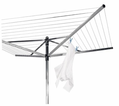 Brabantia Wäschespinne Lift-O-Matic 60 Meter mit Bodenanker