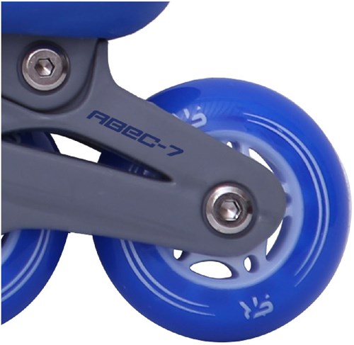 Inline Skates blau verstellbar Kinder Inlineskates Größe 26-29-3