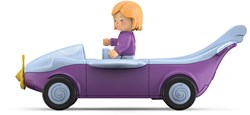 Toddys by siku 0109, Conny Cloudy, 3-teiliges Spielzeugauto, Zusammensteckbar, Inkl. beweglicher Spielfigur, Hochwertiger Rückziehmotor, Lila/Hellblau, Ab 18 Monaten