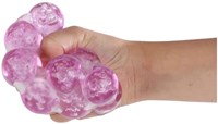 Balle anti-stress perles jouet coloré 9cm balle sensorielle crépitante-2
