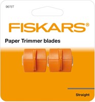 Fiskars Triple Track Messer orange Ersatzklingen für Papierschneider 2 Stück-3