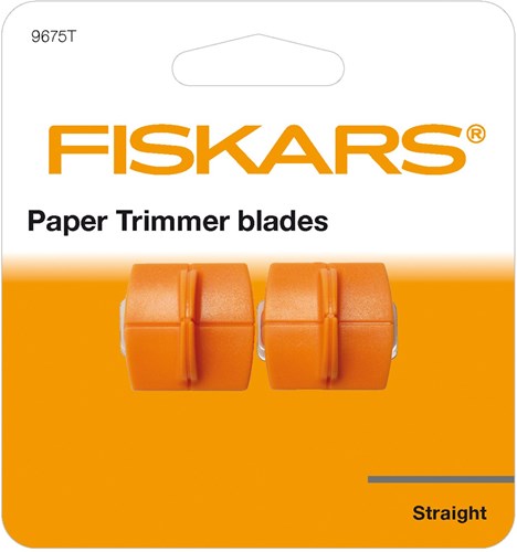 Fiskars Triple Track Messer orange Ersatzklingen für Papierschneider 2 Stück-3