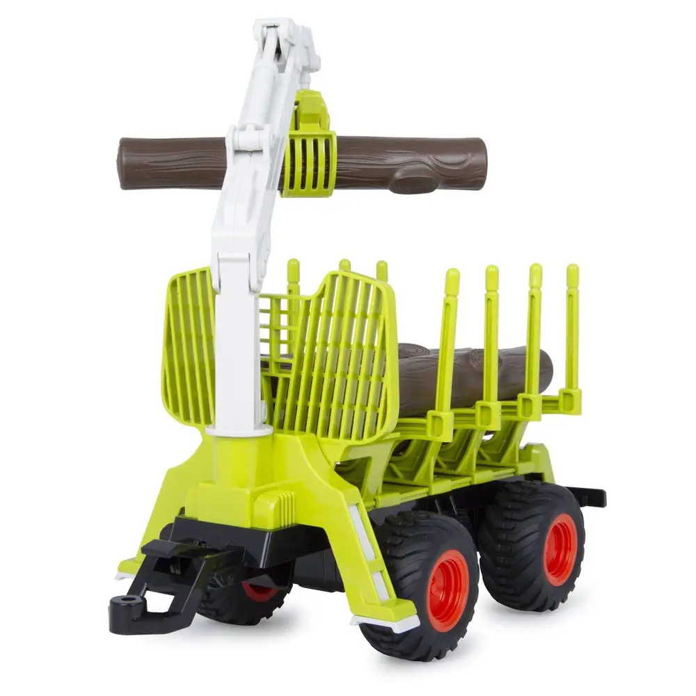 Vedes Spielzeug Holzrückewagen mit Kranarm 1:24S Multicolor