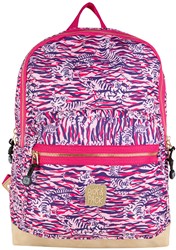 Pick & Pack Tiger Skin Backpack L / Rosa
