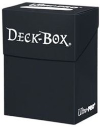 Ultra Pro Deckbox Kartenaufbewahrungsbox schwarz - Kartenschutz