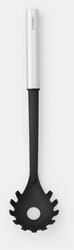 Brabantia Spaghettilöffel schwarz - Küchenutensil Edelstahl Pastalöffel