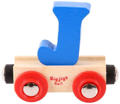 Bigjigs Rail Rail Buchstabenzug J (Der Lieferumfang umfasst nur EIN Stück)