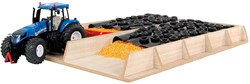Kids GLOBE Holz-Silagesilo Spielzeug Bauernhof Siku 1:32 Maßstab
