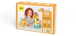 OPPI Konstruktionsspielzeug Stix 60-teilig kreatives Bauspielzeug