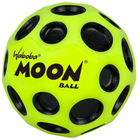 Waboba balle rebondissante Original Moon Ball - Jaune - Ø 6,3cm jouet