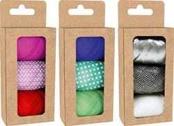 Design Group 3 boules ruban à friser cul. RB-09033-L