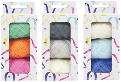 Design Group ruban raphia cadeau - décoration 3 couleurs