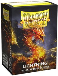 Asmodee Kartenhüllen Dragon Shield matte dual Lightning 100 Stück