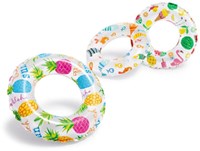 Intex Bouée Lively Print 51 cm plaisir aquatique coloré