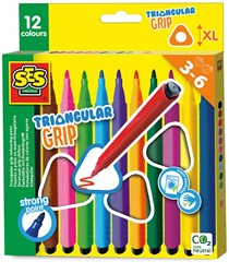 SES Driehoek Grip Stiften