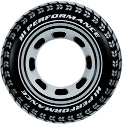 Pneu de voiture gonflable Intex noir 91 cm 59252NP
