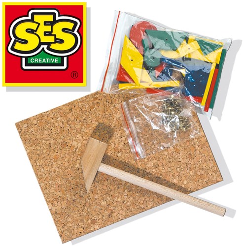 Ses Hamertje Tik - jouet Montessori - set original avec formes de base-3