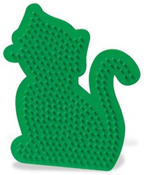 Ses plaque à perles à repasser chat - base créative pour enfants