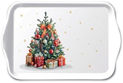 Ambiente Serviertablett Weihnachtsbaum 13x21cm Melamin Dekotablett
