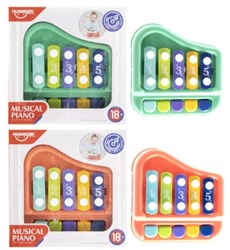 Kidsfun xylophone piano jouet 5 notes plaisir musical coloré