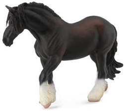 COLLECTA Shire Horse Jument Noir - (XL)