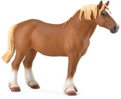 Jument de cheval de trait belge COLLECTA - (XL)