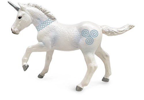 COLLECTA Einhorn Fohlen Blau - (M)-2