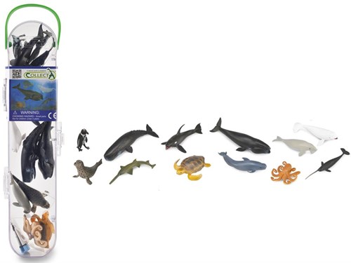 COLLECTA Set mit 12 Meerestieren