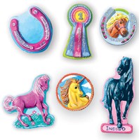 SES Gieten en schilderen  paarden glitter-2