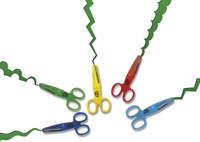 Ses Zickzack Scheren - Bastelscheren Set für Kinder 5 Stück kreativ-2