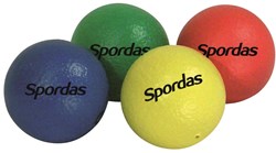 Spordas balles en mousse 70mm - set de balles colorées pour enfants